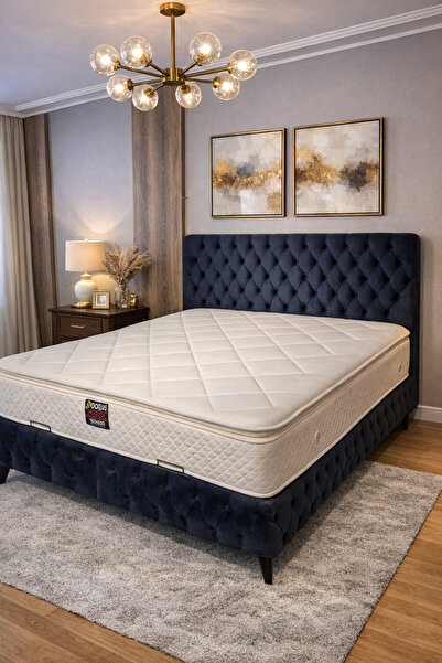 Canpolat Home Concept Prestij Baza Başlık Seti-Antrasit gri renk-(yatak dahil...