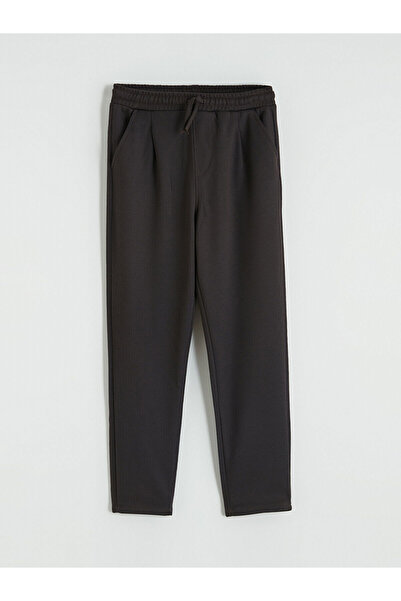 LC Waikiki Peak New Season Boys' Pleated Pants with Elastic Waist