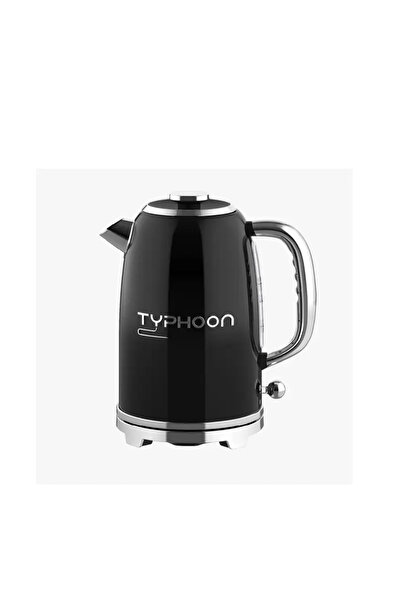 Typhoon Electric Kettle Stainless Steel 1.8L 2200W Black