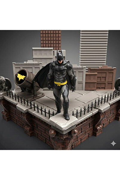 Generic مجسم بانوراما أفق مدينة جوثام من باتمان