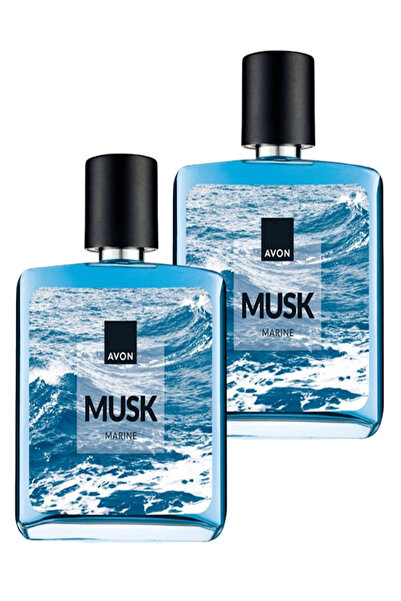 AVON Musk Marine Erkek Parfüm EDT 75 ml - İkili Set