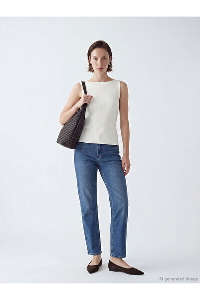 LC Waikiki Lcw Jeans İndigo S Slim Fit Women's Jean Pants