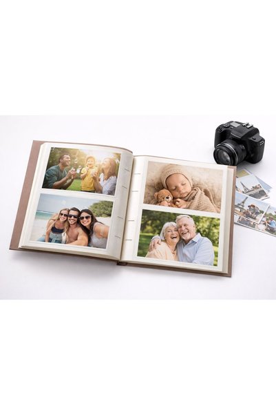 OEM Album Foto Elegant, 200 Poze 10x15 cm, Coperta Premium, Cadou Perfect pentru Amintiri