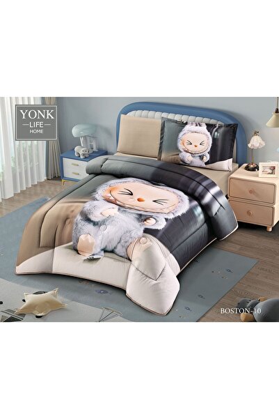 YONK Cute cartoon design children's Duvet set - soft and comfortable for a pe...