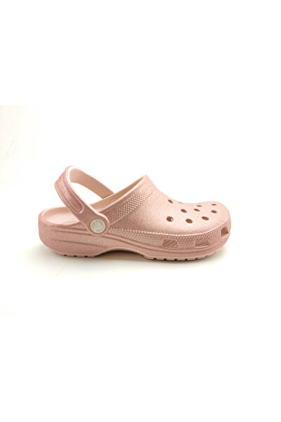 Crocs Terlik Classic Glitter Clog 205942 QUARTZ