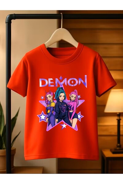 oneagılyazı Demon Soul Anime Band Majica - Slatki Čibi Lik i Natpisi Štampano...