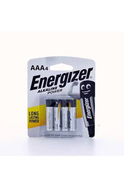 Energizer Dry Battery AAA4 Card4 Pack