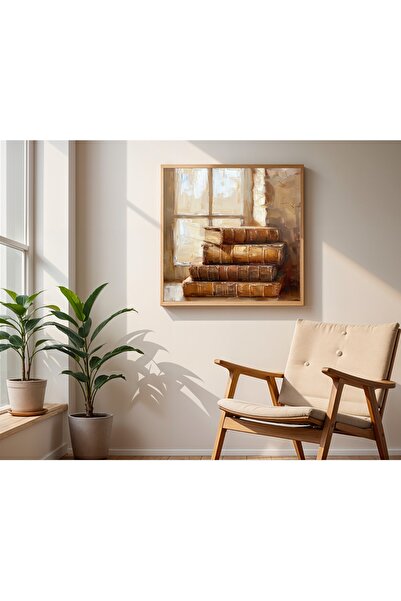 Tuba Decor Square Painting with Wooden Frame