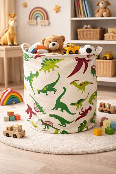 OEM Multifunctional foldable canvas laundry and toy basket, foldable, with Pr...