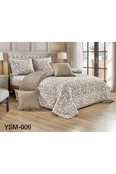 Gen Tech Summer double bedspread, printed, 6-piece set, quilt size 230 x 250 cm