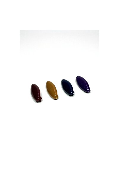 Mestore 4 Pieces Plastic Safety Scarf and Shawl Needle Mixed Colors 4 cm