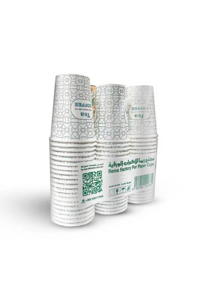 Generic Reema Paper Cups 60 Cups Without Handle 9oz