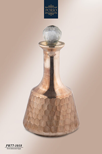 Porio Ferre 24*13 cm Dekoratif Modern Cam Şişe PR77-1018