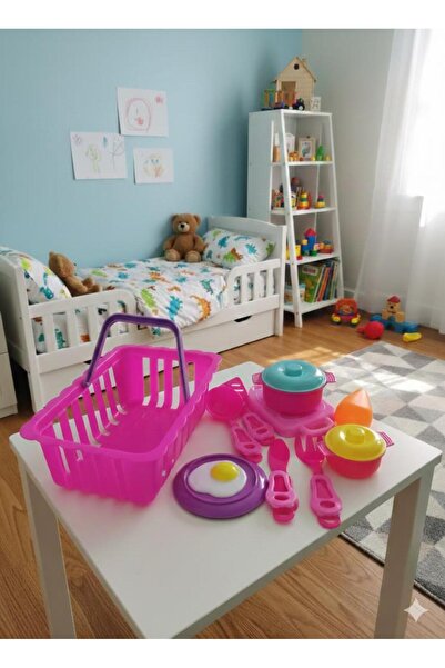 abnturk (Eğlence Odaklı): Küçük Şeflerin İlk Mutfağı: 14 Parça Oyuncak Mutfak...