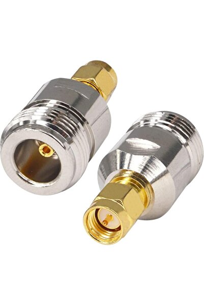 Generic RF WiFi Antenna Adapter N-Type Female to SMA Male (Pin) Coaxial Conne...