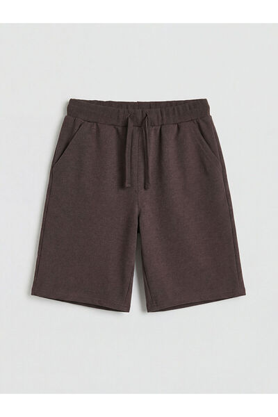 LC Waikiki Vizyon New Season Elastic Waist Basic Boys' Shorts