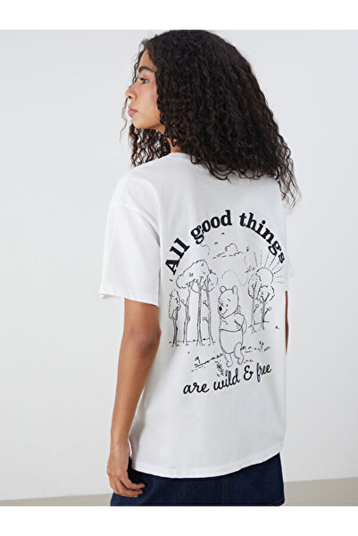 LC Waikiki Crew Neck Winnie the Pooh Licensed Women's T-Shirt