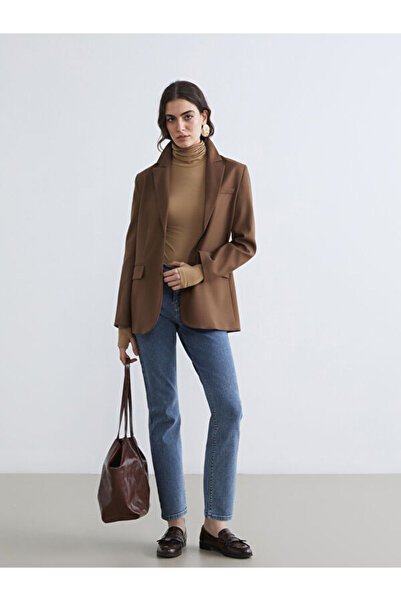 LC Waikiki Rmz Gi̇yi̇m Farkiyla High Waist Slim Fit Women's Jean Pants