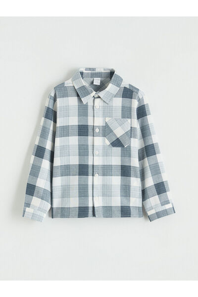 LC Waikiki Ozmarka New Season Plaid Boys' Shirt
