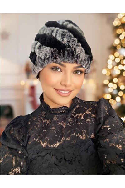 Confortino Elegant and warm Alise fur hats - universal size, padded