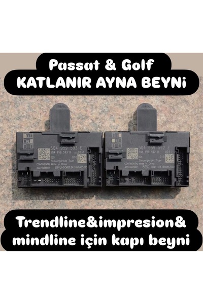 Bosch Passat B8 katlanır ayna için kapı beyni takım