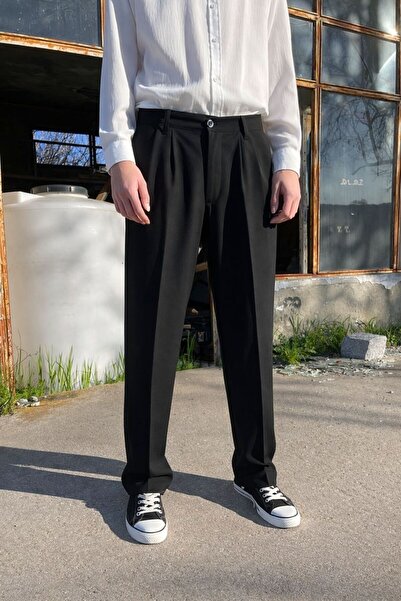 BPM Premium Baggy Fabric Trousers