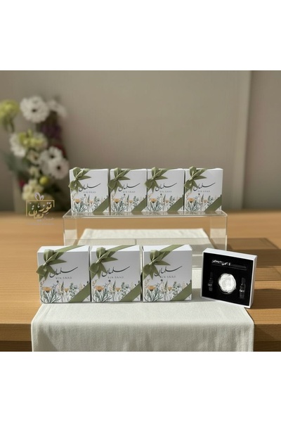 NO BRAND درزن توزيعات مواليد أعواد فواحات عطرية (12 حبة) - الاسم واللون حسب ا...