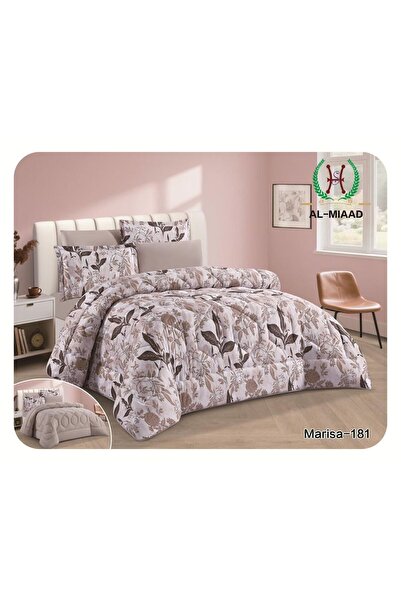 ALMIADD Marisa Summer Double Bedspread Set, 6 Pieces, Puffy, Floral, Double-S...