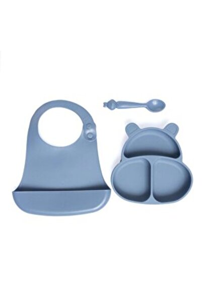 pandish Silicone Nutrition Set 3-Piece Blue (3 Pcs)