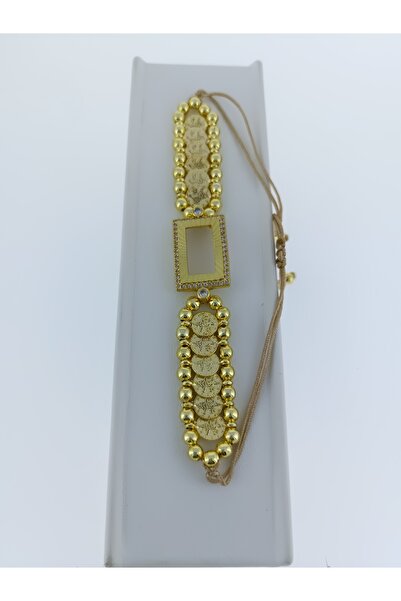 elisitakistory gramaltın takmak için bileklik altın kaplama liralı bileklik