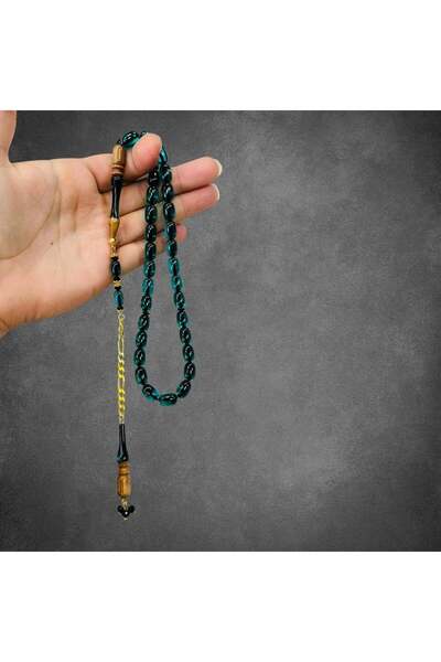 alomran orientals سبحة سندلوس - بلون أخضر شفاف