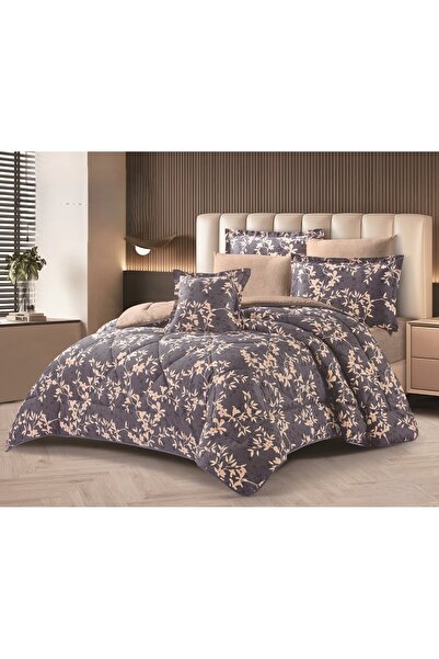 HOURS Summer double bed sheet set, 7 pieces, made of microfiber fabric, for y...