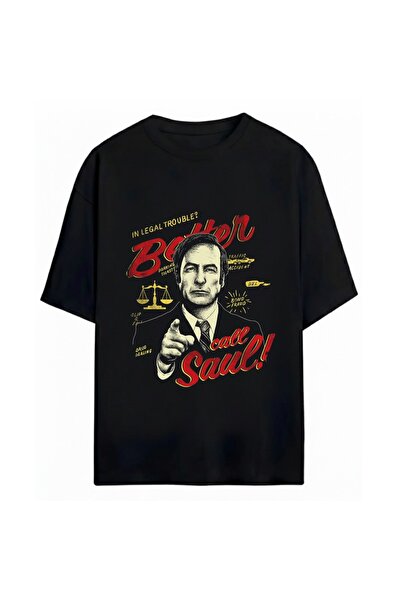 SVART WEAR Μπλουζάκι με στάμπα Better Call Saul, Unisex, Oversize