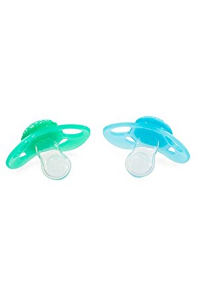 Twistshake 2-Piece Pacifier Set Blue Green 6+ Months (3 Pcs)