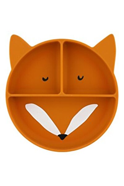 Trixie طبق سيليكون مقسم من ماركة Mr.Fox (قطعتان)
