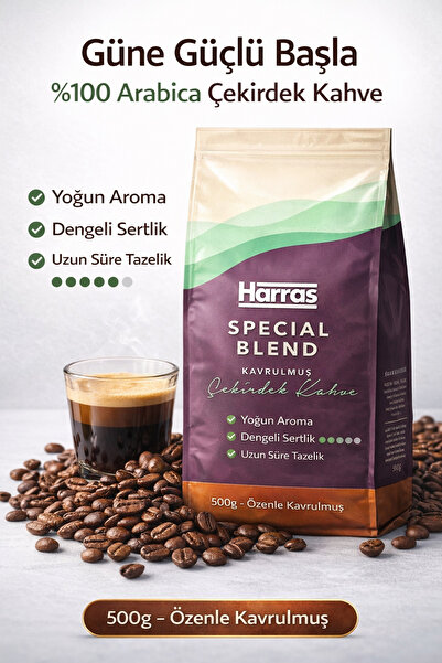 Harras Special Blend Çekirdek Kahve 500 gr