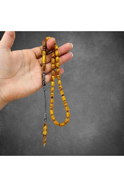 alomran orientals سبحة سندلوس - بلون كركمي