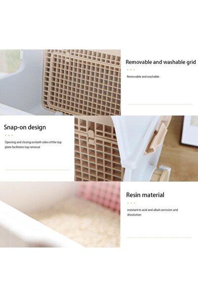 Genaric Automatic Self-Cleaning Litter Box for Cats, Pink