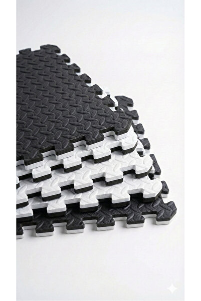 CARPAZAR 26mm 50x50 A Kalite Çit Yönlü Tatami Minder Puzzle Halı Zemin Kaplama