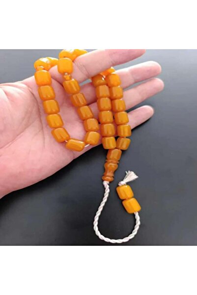 alomran orientals سبحة سندلوس برميلي – عسلي فاتح متوازن