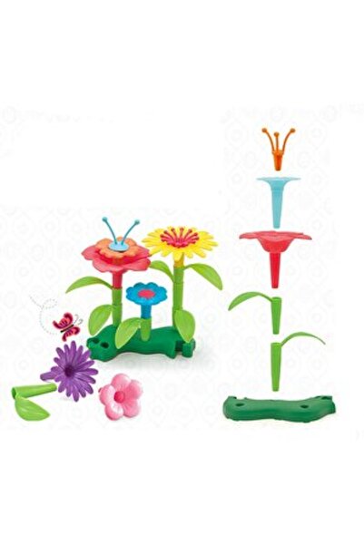 Birlik Oyuncak 91 Piece Beautiful Garden Flower Set (5 Pcs)