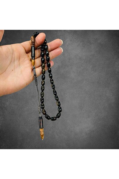 alomran orientals سبحة سندلوس - أسود بلون ذهبي