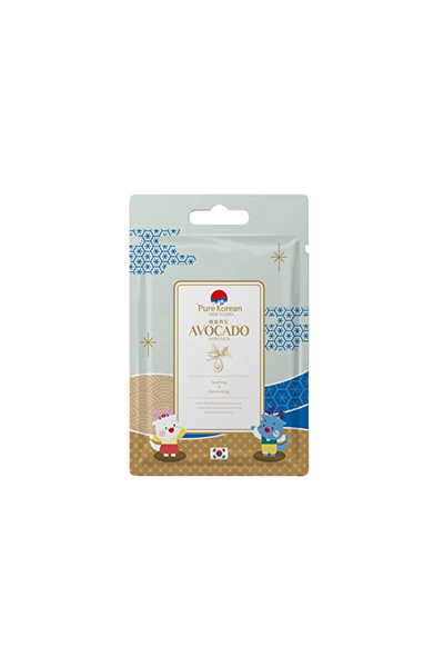 MATMEL قناع السليلوز الكوري النقي بالأفوكادو 4 قطع