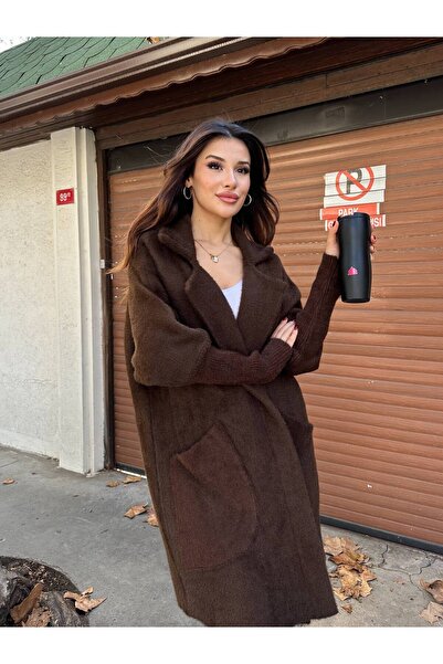 Abalı Yeni sezon Kadın hırka hamwe Nevin model