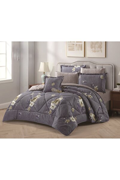 HOURS Summer double bed sheet set, 7 pieces, made of microfiber fabric, for y...