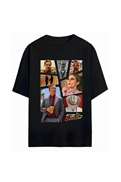 SVART WEAR Μπλουζάκι με στάμπα Better Call Saul, Unisex, Oversize