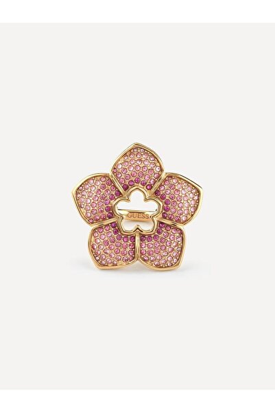 Guess 35Mm Pave Flower Maxi Ring