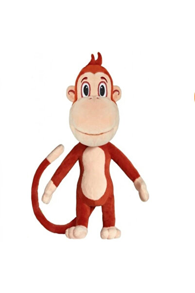 BAMTEBİ دمية كوكولي القطيفة بطول 35 سم معتمدة بذيل طويل، رفيق النوم، قرد كوكو...