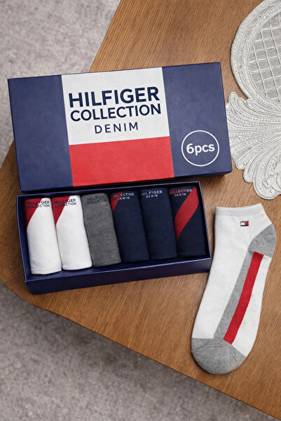 Hilfiger Denim 6 Pieces of Bamboo Socks with Box