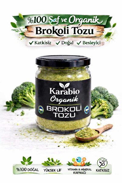 karabio Organik Brokoli Tozu 80 gr